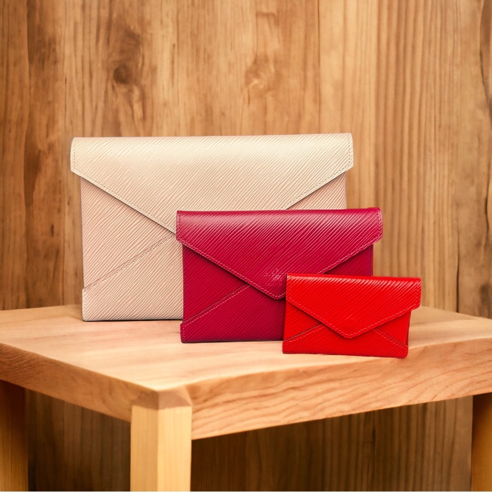 Louis Vuitton Monogram Epi Leather Kirigami Pochette Set